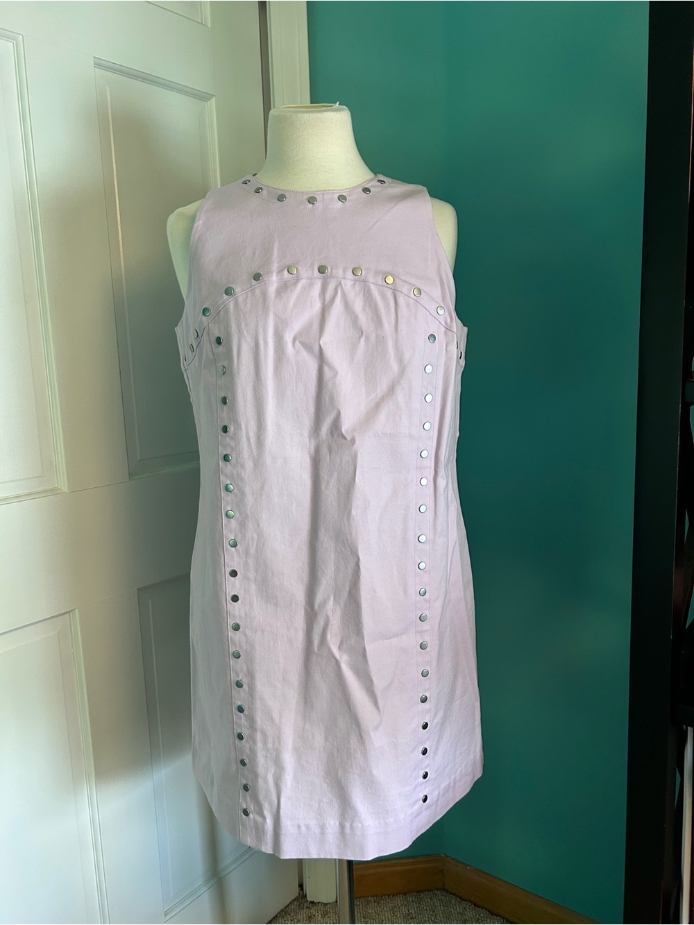 kate spade Lavender Shift Dress with Silver Studs